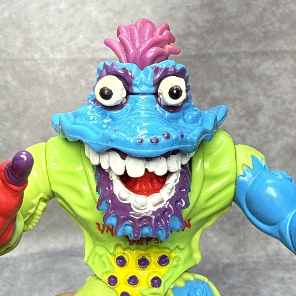 Wyrm Teenage Mutant Ninja Turtles TMNT 1991 Playmates VTG Action Figure & Belt - Picture 2 of 11